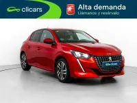 Usado Peugeot 208 Allure 102 CV (75 kW) 2020 Rojo Utilitario