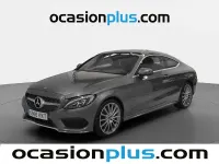 Usado Mercedes C200 AMG 184 CV (135 kW) 2018 Gris Coupe