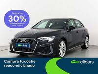 Usado Audi A3 Sportback S-Line 116 CV (85 kW) 2021 Negro Utilitario
