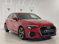 Usado Audi A3 Sportback S-Line 150 CV (110 kW) 2022 Rojo Utilitario