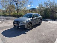 Usado Audi Q3 Black Edition 150 CV (110 kW) 2018 Gris / plata SUV