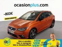 Usado Seat Ibiza FR 115 CV (84 kW) 2018 Naranja Utilitario