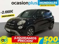 Usado Fiat 500L Cross 95 CV (69 kW) 2021 Negro Monovolumen