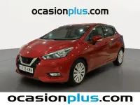 Usado Nissan Micra Acenta 90 CV (66 kW) 2018 Rojo Utilitario