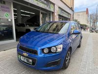 Usado Chevrolet Aveo LT 100 CV (73 kW) 2013 Azul Berlina