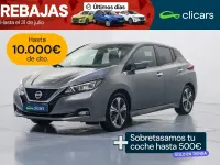 Usado Nissan Leaf N-Connecta 110 kW (150 CV) 2021 Gris Utilitario