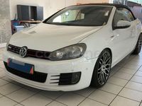 Usado VW Golf Cabriolet GTI 210 CV (154 kW) 2012 Blanco Descapotable