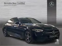 Usado Mercedes C200 AMG line 163 CV (119 kW) 2024 Negro Berlina
