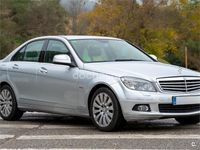 Usado Mercedes C350 Elegance 272 CV (200 kW) 2008 Gris / plata Berlina