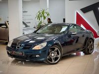 Usado Mercedes SLK350 272 CV (200 kW) 2004 Azul Descapotable