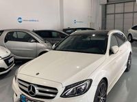 Usado Mercedes C220 194 CV (142 kW) 2018 Blanco Familiar