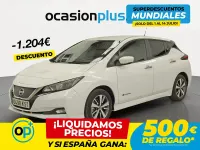 Usado Nissan Leaf Acenta 110 kW (150 CV) 2019 Blanco Utilitario