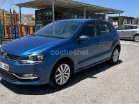 Usado VW Polo Advance 75 CV (55 kW) 2016 Azul Berlina