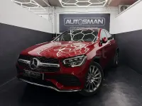 Usado Mercedes GLC300 245 CV (180 kW) 2022 Granate Coupe