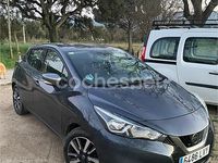 Usado Nissan Micra Acenta 90 CV (66 kW) 2018 Gris / plata Utilitario