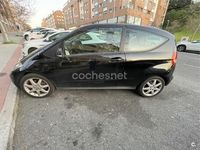 Usado Mercedes A150 95 CV (69 kW) 2009 Negro Berlina