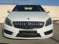 Usado Mercedes A200 AMG line 137 CV (100 kW) 2014 Blanco Berlina
