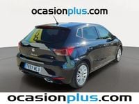 Usado Seat Ibiza FR 110 CV (80 kW) 2023 Negro Utilitario