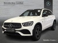 Usado Mercedes GLC300 AMG line 194 CV (142 kW) 2021 Blanco polar  pintura unicolor