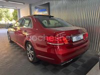 Usado Mercedes E350 Avantgarde 252 CV (185 kW) 2014 Granate Berlina