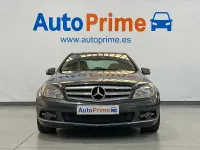 Usado Mercedes C200 Elegance 136 CV (100 kW) 2009 Azul Berlina