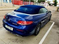 Usado Mercedes C220 170 CV (125 kW) 2018 Azul Descapotable