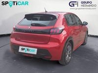 Usado Peugeot e-208 Allure 100 kW (136 CV) 2020 Rojo Utilitario