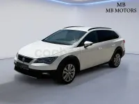 Usado Seat Leon 4Drive 150 CV (110 kW) 2018 Blanco Familiar