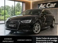 Usado Audi A3 116 CV (85 kW) 2020 Negro Berlina
