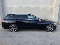 Używany Mercedes C200 150 KM (110 kW) 2018 Czarny Kombi