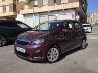 Usado Peugeot 108 Allure 69 CV (50 kW) 2017 Violeta / lila Utilitario