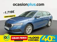 Usado Skoda Octavia G-TEC Ambition 131 CV (96 kW) 2021 Azul Familiar
