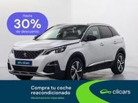 Usado Peugeot 3008 GT-line 130 CV (95 kW) 2019 Blanco SUV
