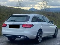 Usado Mercedes C220 Exclusive 170 CV (125 kW) 2017 Blanco Familiar