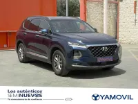 Usado Hyundai Santa Fe 185 CV (136 kW) 2019 Azul SUV