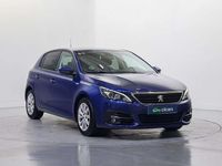 Usado Peugeot 308 Style 131 CV (96 kW) 2018 Azul Utilitario