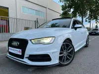 Usado Audi S3 300 CV (220 kW) 2014 Blanco Berlina