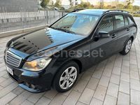Usado Mercedes C180 Elegance 120 CV (88 kW) 2011 Negro Familiar