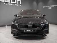 Usado Skoda Octavia RS 200 CV (147 kW) 2021 Negro Familiar