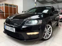 Usado Skoda Octavia RS 184 CV (135 kW) 2014 Negro Familiar