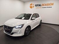 Usado Peugeot 208 Allure 100 CV (73 kW) 2021 Blanco Utilitario