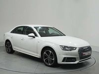 Usado Audi A4 S-Line 150 CV (110 kW) 2018 Blanco Berlina