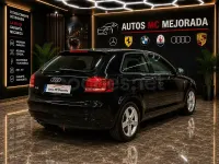 Usado Audi A3 Ambiente 102 CV (75 kW) 2008 Negro Utilitario