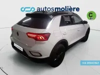Usado VW T-Roc 110 CV (80 kW) 2023 Blanco SUV