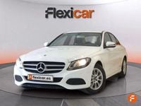 Usado Mercedes C180 116 CV (85 kW) 2017 Blanco Berlina