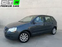 Usado VW Polo Highline 80 CV (58 kW) 2008 Azul Utilitario