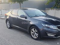 Usado Kia Optima 136 CV (100 kW) 2013 Gris / plata Berlina