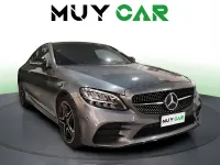 Usado Mercedes C220 194 CV (142 kW) 2021 Gris / plata Coupe