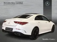 Usado Mercedes CLA200 AMG line 150 CV (110 kW) 2022 Blanco polar  pintura unicolor Berlina