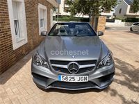 Usado Mercedes E250 211 CV (155 kW) 2014 Gris / plata Descapotable